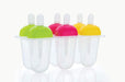 737 6 Pcs Multicolor Polypropylene Ice Mold, Kulfi Maker/Stick/Cream/Candy Color Assorted DeoDap
