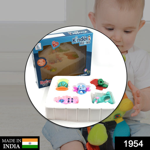 1954 AT54 Rattles Baby Toy and game for kids and babies for playing and enjoying purposes. DeoDap
