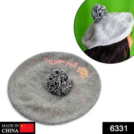 6331 Unisex Beret Winter Cap Hat (1Pc) DeoDap