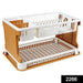 2266 Multipurpose Kitchen Organizer Rack with Water Storing Tray DeoDap