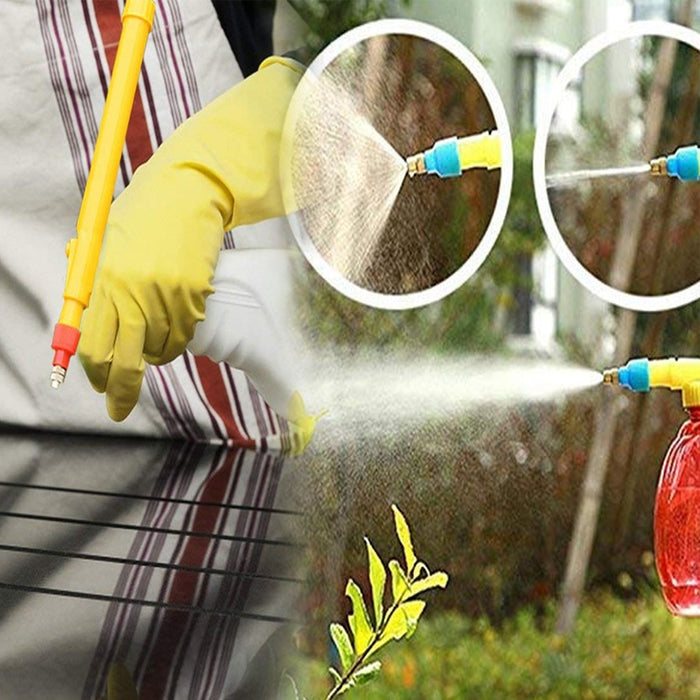 468 Bottle Sprayer for Plants Garden Pesticide Car Wash with Adjustable Brass Nozzle Sprayer (Handheld Pump) DeoDap