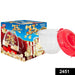 2451 Ez Plastic Popcorn Maker (Multicolour) DeoDap