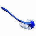 Hockey Stick Toilet Brush – Ergonomic 2-in-1 Cleaner | Velvet Wipe