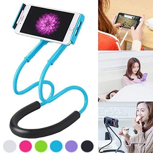 D1 Wall Mount Phone Holder, Phone Stand with Adhesive and Data Cable  Receiving Hole, Phone Holder for Shower, Charging, RV, Compatible with  iPhone, TV