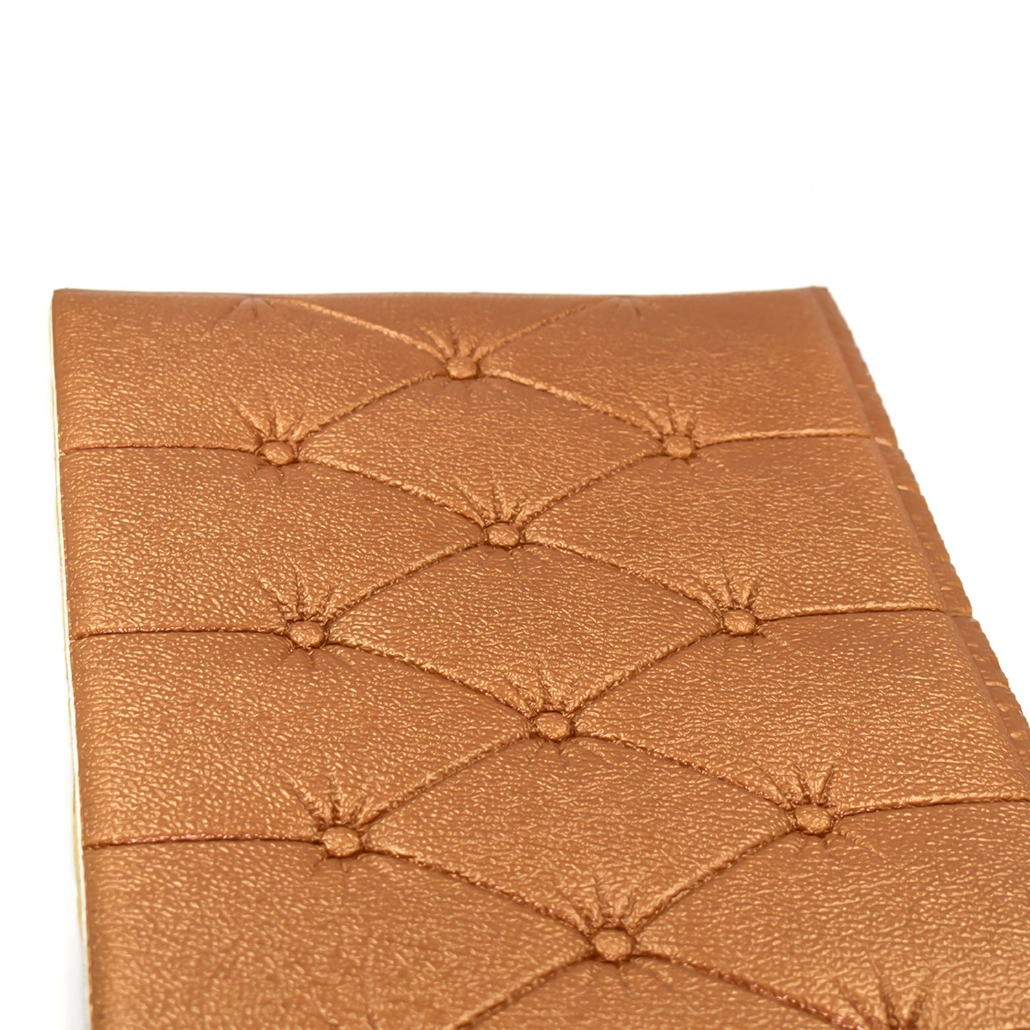 3D wall cushion brown modern design.