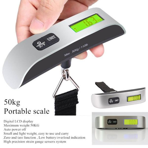 546 Portable LCD Digital Hanging Luggage Scale DeoDap