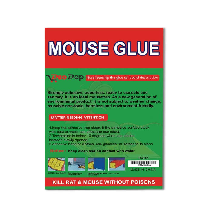 204 Green Mice Glue Traps (1pc) DeoDap