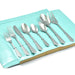 2769 45Pc Stainless steel Flatware Set Used For Dinner, Breakfast And Lunch Purposes In All Kinds Of Places. DeoDap