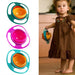 0617 Portable Non Spill Feeding Toddler Gyro Bowl 360 Degree Rotating Dish DeoDap