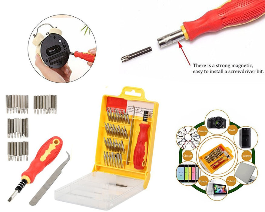 430 Screwdriver Set 32 in 1 with Magnetic Holder DeoDap