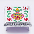 Aluminium Foil Bajot – Handcrafted Pooja Chowki for Home | Styleva