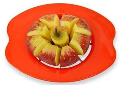 Fruit slicer with stainless steel blades