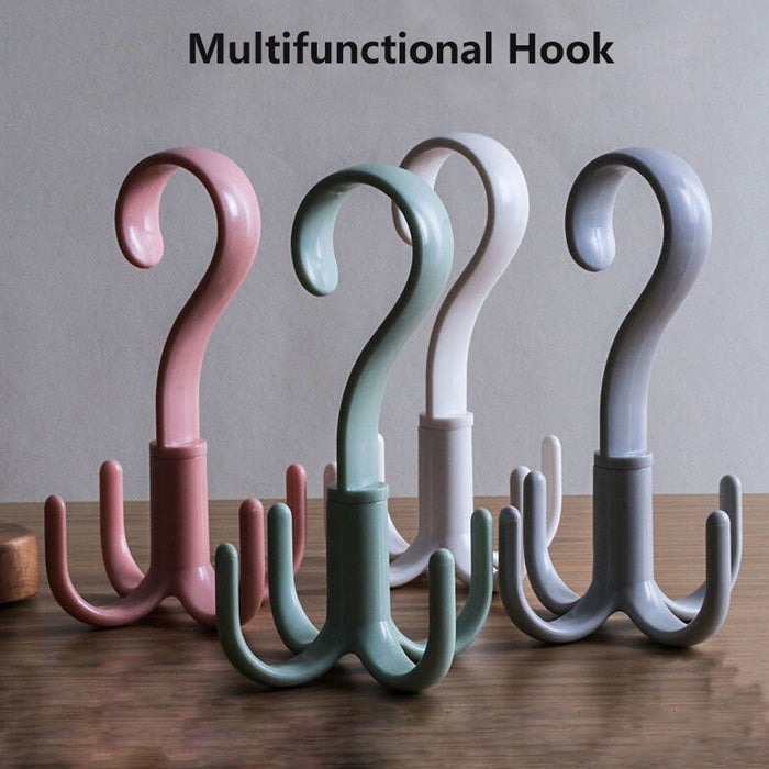 1744A 4-Claw Multi-Function 360 Degree Rotatable Purse Rack Handbag Hanger Hook DeoDap