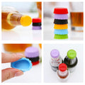 Silicone Bottle Caps – 6-Pack Reusable Soda & Beer Seals | Siplix