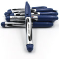 Blue Permanent Markers – 10 Pc Set for Whiteboards | InkGlow