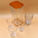2408A Resistant Glass Jug for Juice, Milk, Cold or Hot Beverages DeoDap