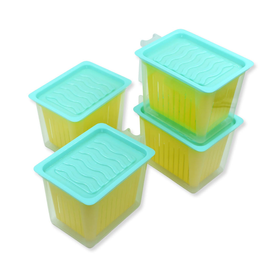 5498 Kitchen Containers Set, Fridge Storage Boxes, Plastic Containers —  DeoDap