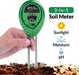 473 Soil Tester 3-in-1 Plant Moisture Sensor (Green) DeoDap