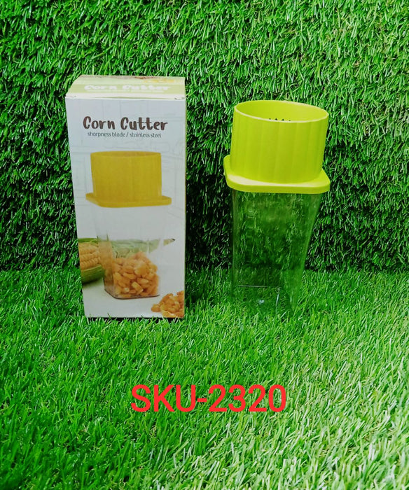 2320 Multi Use Plastic Corn Stripper Cob Remover Bowl DeoDap
