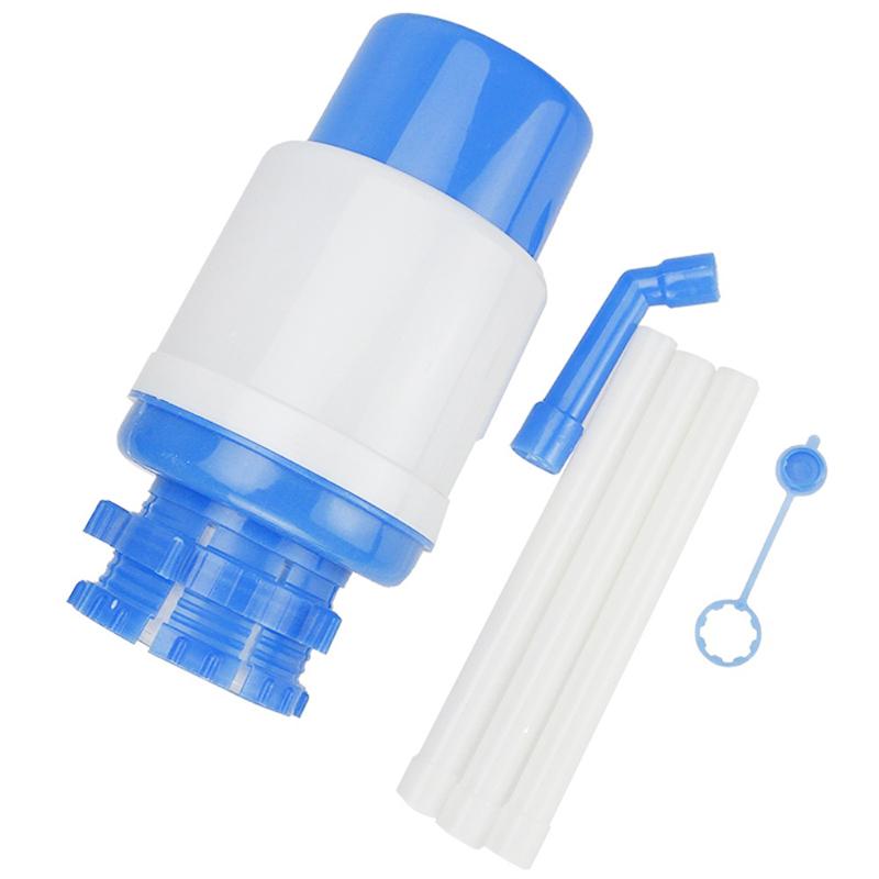 Easy-to-use hand press water pump dispenser.