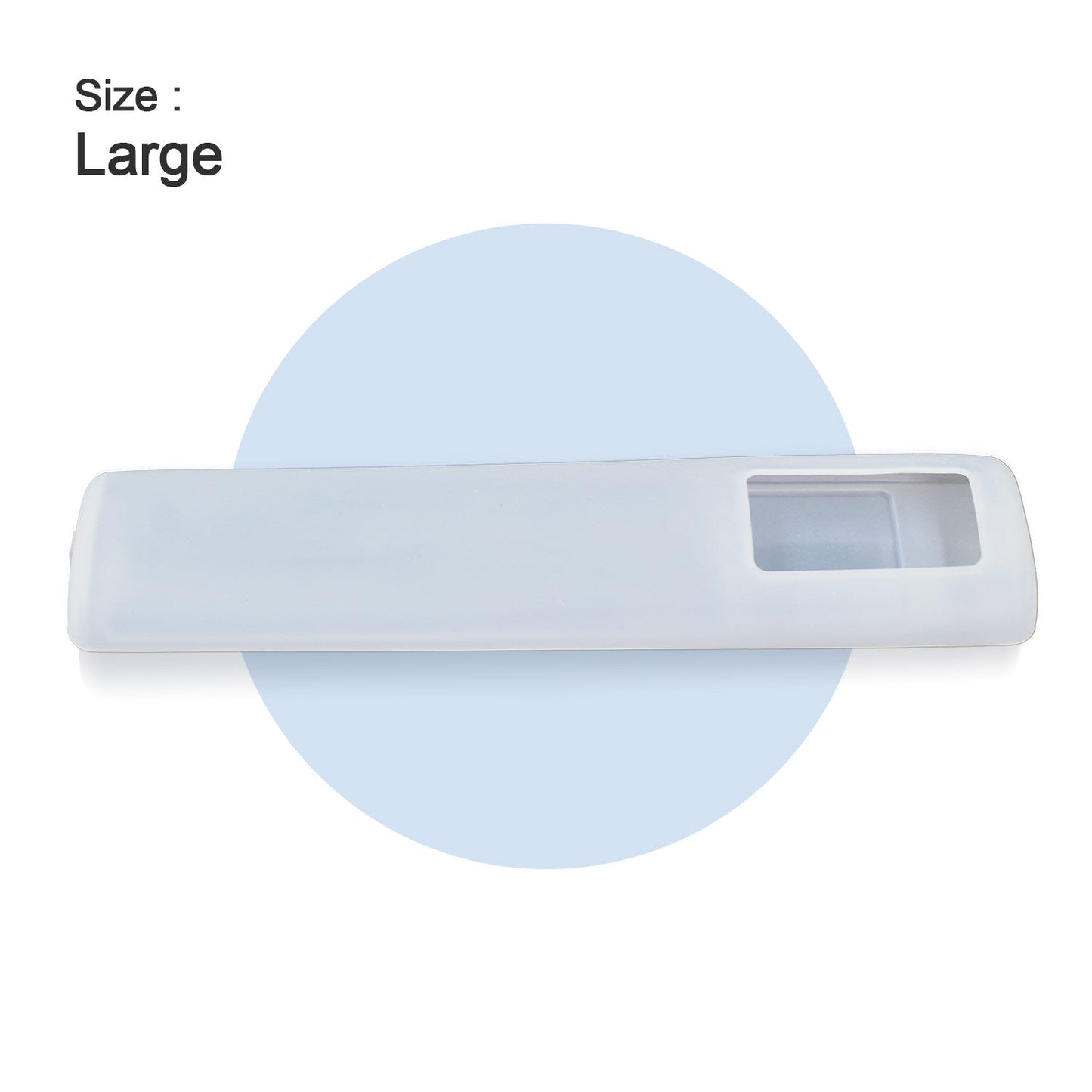 Remote cover offering shockproof protection with easy button access.