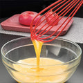 Manual Whisk Mixer – Silicone Egg Beater for Baking | Quickslice