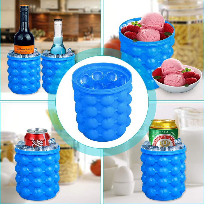165 Silicone Ice Cube Maker DeoDap