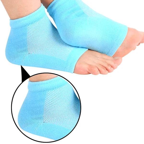 SWOPPLY Heel Pain Relief Products For Women Anti Crack Heel Repair Socks  Foot Protector Moisturizing Socks For Foot Care, Leg Pain Relief Products  Men/Women (Gel Socks) (COTTON GEL HEEL SOCKS) : Amazon.in:
