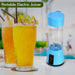0131 Portable 6 Blade Juicer Cup USB Rechargeable Vegetables Fruit Juice Maker Juice Extractor Blender Mixer DeoDap