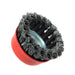 195 Wire Wheel Cup Brush (Black) Deodap