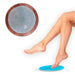 6210 Shower Foot Scrubber Brush with Suction, Acupressure Foot Mat DeoDap