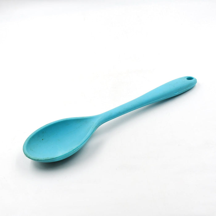 5458 Large Silicone Spoon for Baking, Serving, Basting - Heat Resistant, Non Stick Utensil Spoon (27cm)