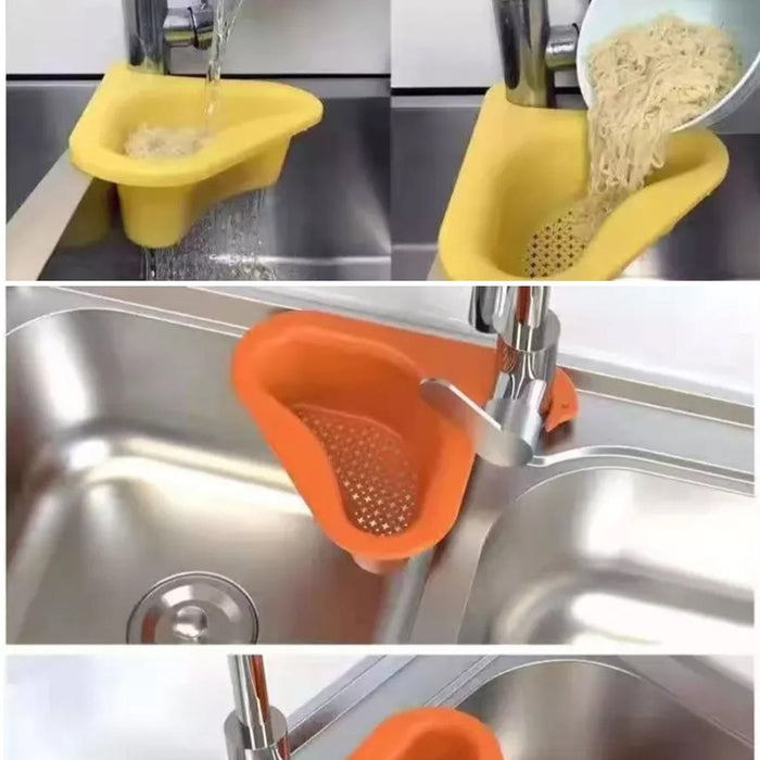 6315 Swan Drain Strainer For Draining Kitchen Waste In Sinks And Wash Basins. DeoDap