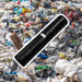 9208 Black 1Roll Garbage Bags/Dustbin Bags/Trash Bags 100X120Cm DeoDap