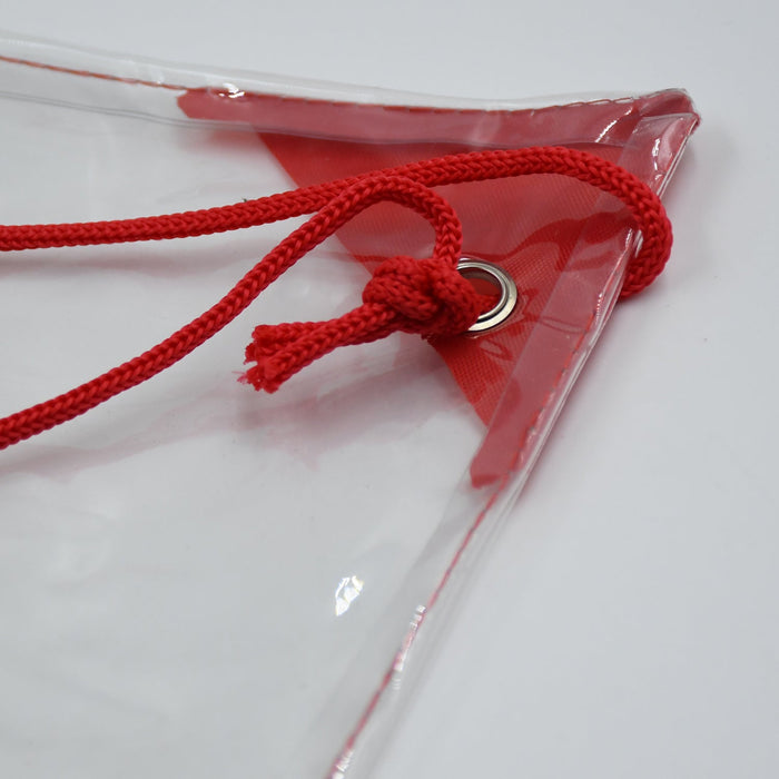 8005 Plastic Waterproof Pouch Transparent Stadium Bags Clear String Ba —  DeoDap