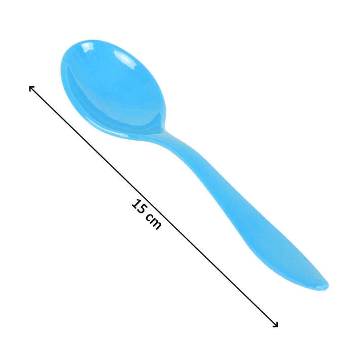 0112A Fancy Spoon Used While Eating and Serving Food Stuffs Etc. DeoDap