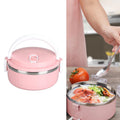 Single Layer Stainless Steel Lunch Box – Keep Food Hot | Lunchie Bunchie