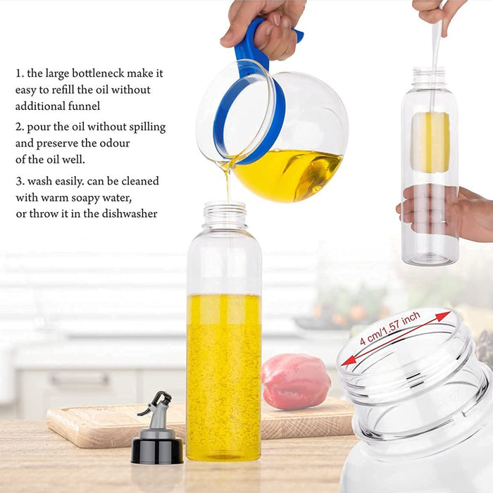 2610 Oil Dispenser with Leakproof Seasoning Bottle (500Ml Capacity) DeoDap