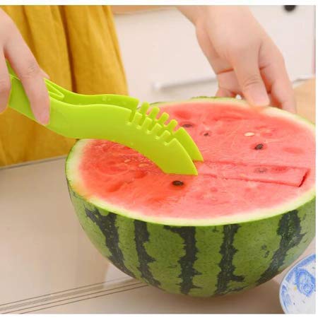 2047 Plastic Watermelon Cutter Slicer DeoDap