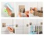 1354 Plastic Sticker Self Adhesive Multipurpose Hanger Hooks DeoDap