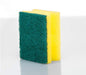 1421 Scrub Sponge 2 in 1 Pad for Kitchen, Sink, Bathroom Cleaning Scrubber DeoDap