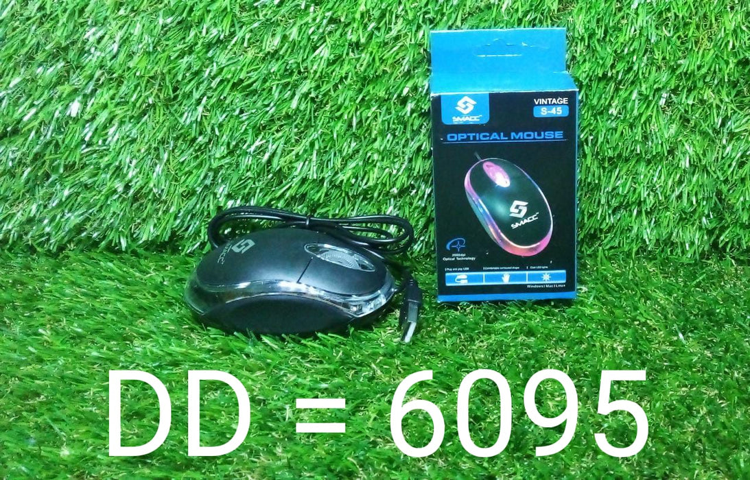 6095  USB Optical Mouse For Computer DeoDap