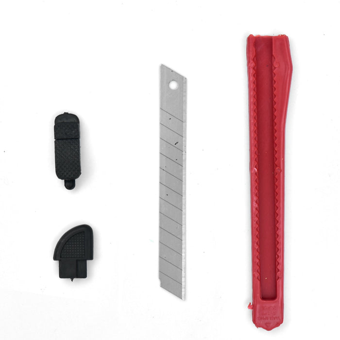 4665 Paper Cutter Stationary Item Standard Quality Knife ( 12PC SET ) DeoDap