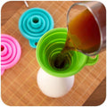 Silicone Funnel – Collapsible Kitchen Pouring Tool | Tidy Table