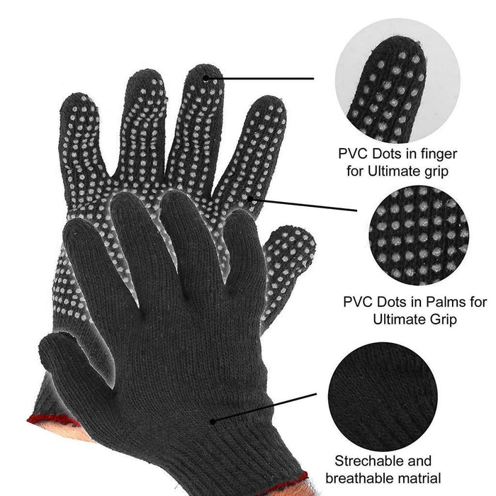 713 Cotton Polyester Mens Work Gloves DeoDap