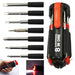 8 in 1 Multi-Function Screwdriver Kit with LED Portable Torch DeoDap