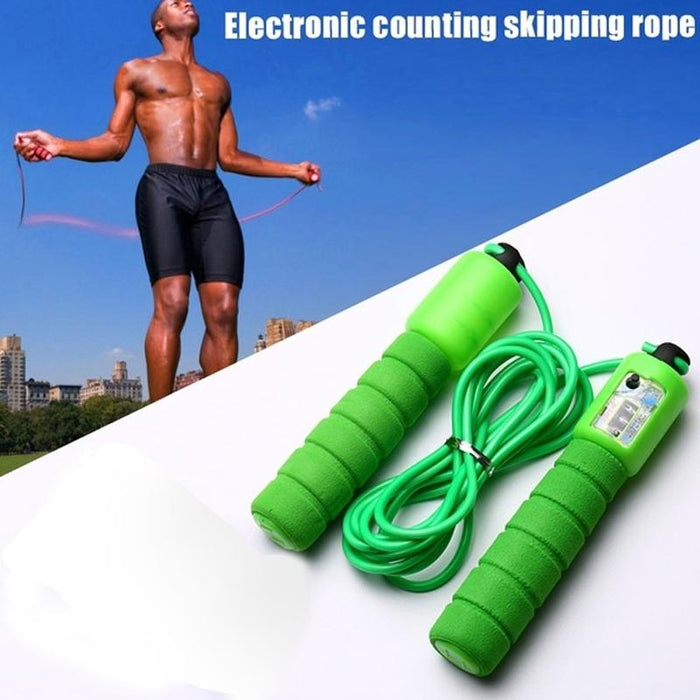 Electronic Counting Skipping Rope (9-feet) — DeoDap
