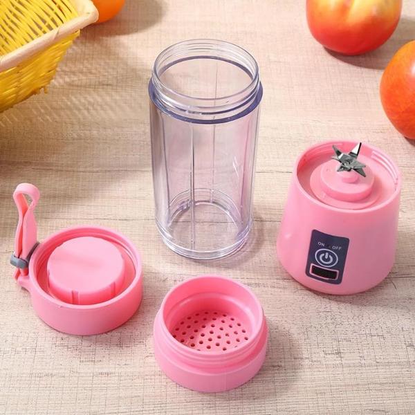 Portable USB Electric Juicer – 6-Blade Blender & Shaker, 380 ml - Image 3
