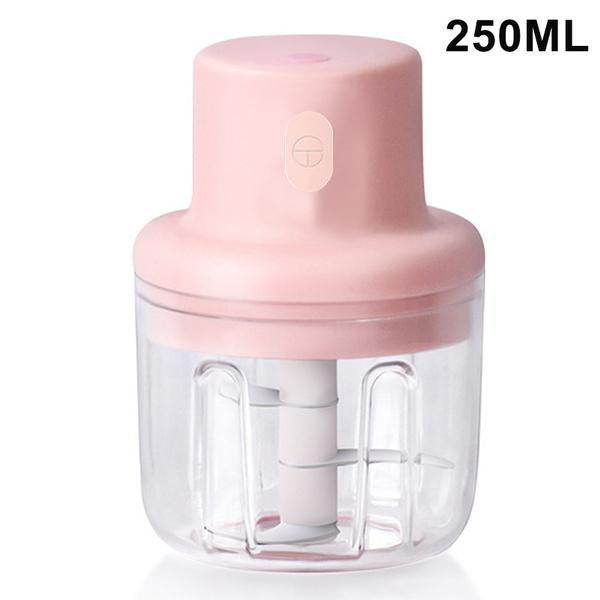 Electric garlic chopper, 250ml, with mixing blade