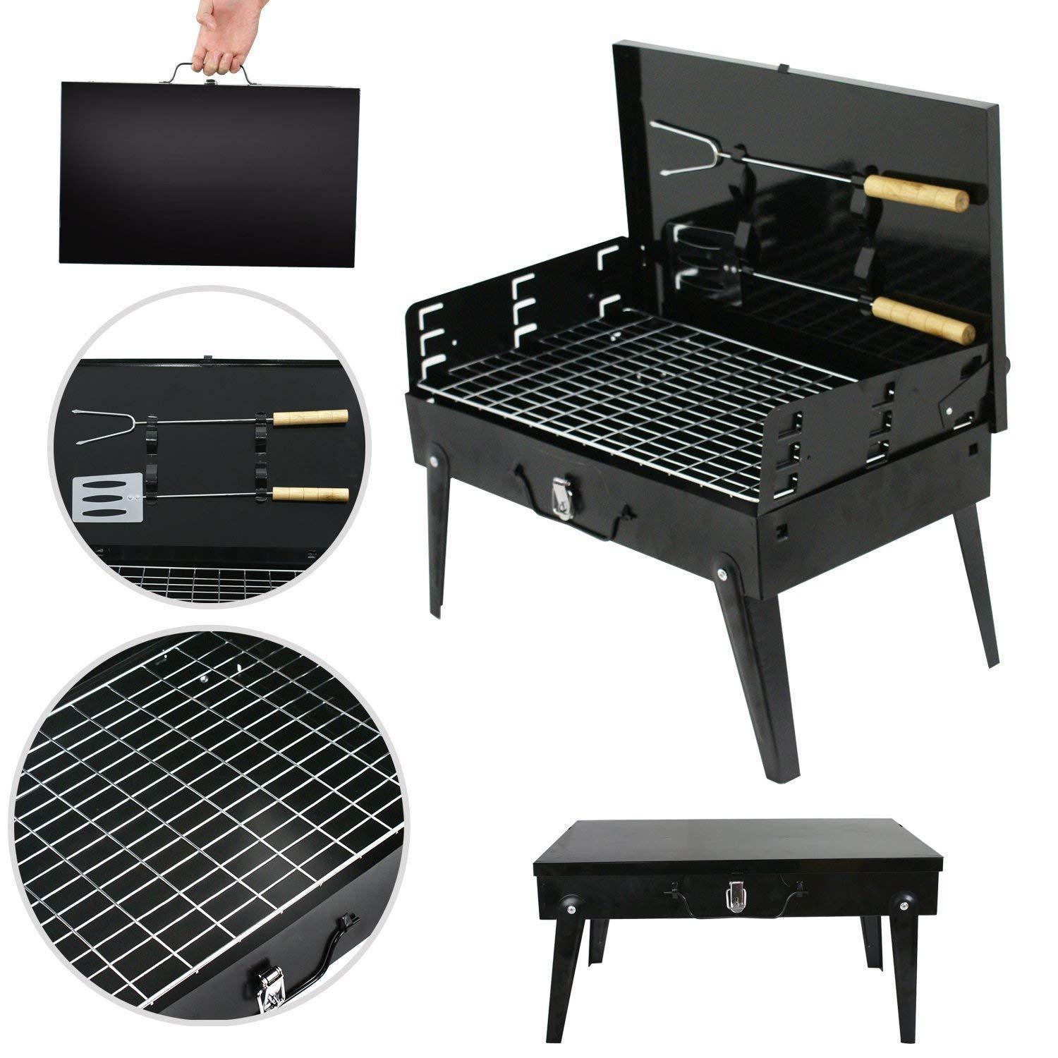 Briefcase Barbecue Grill Toaster